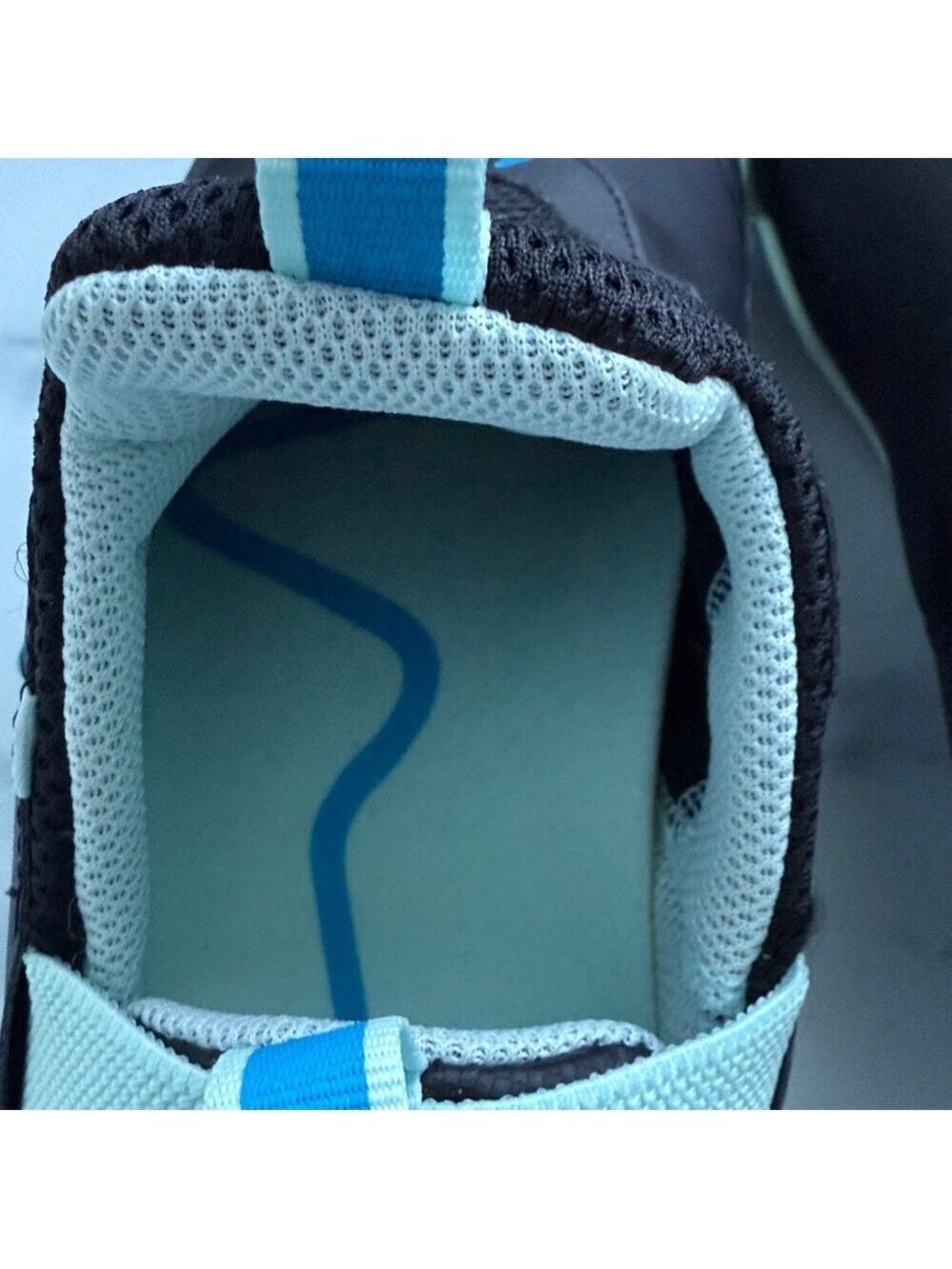 Nike Air Zoom Pulse Sneaker Shoe in Black Blue Hero Teal Tint Size M6.5 W8 NIB - Picture 7 of 13